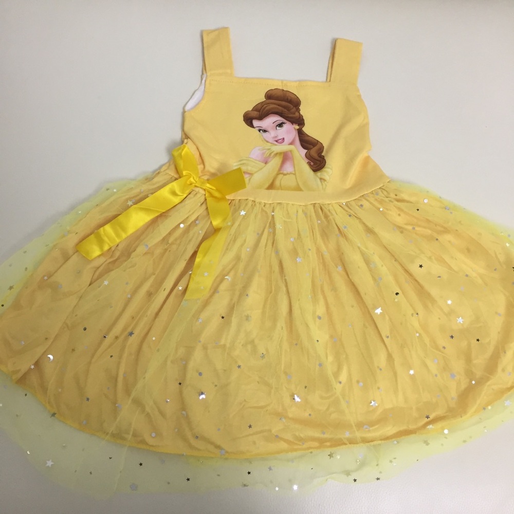 Belle princess cute sparkly dress - Picture 4 of 8